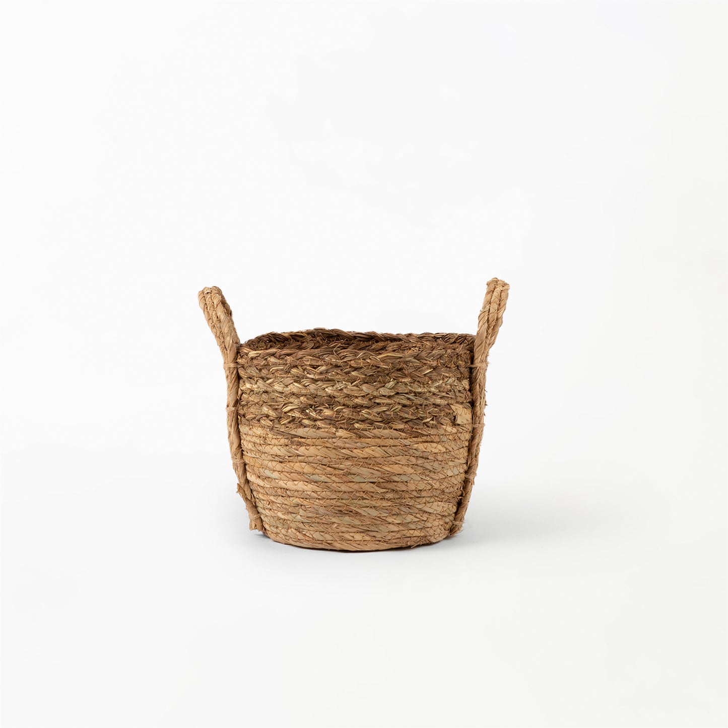 Braided Grass Top Basket