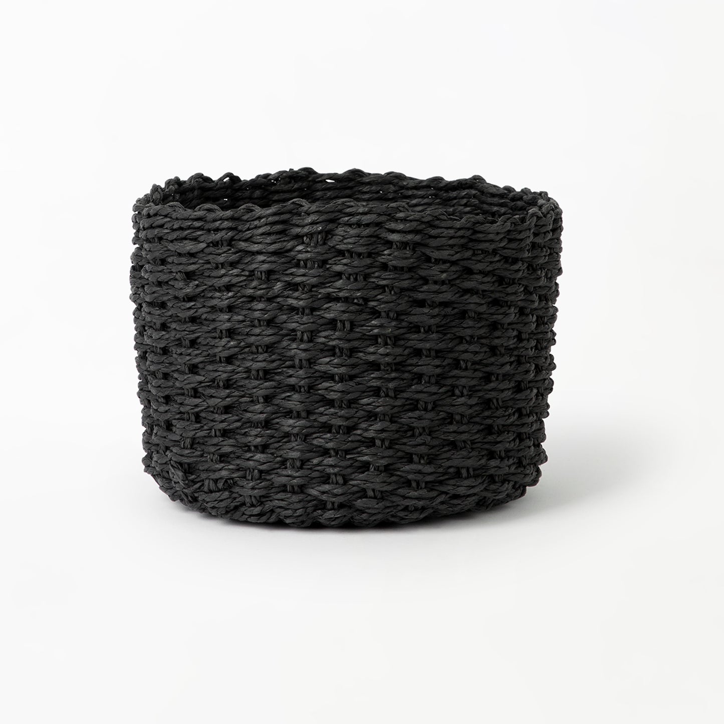 Black Flower Baskets