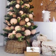 Load image into Gallery viewer, Christmas Tree Rattan Skirt
