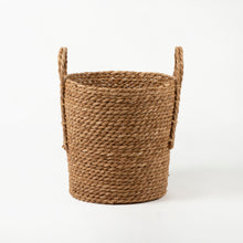 Load image into Gallery viewer, Natural Grass Basket with Woven Grass Handle

