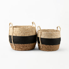 Load image into Gallery viewer, Three Toned Grass Basket

