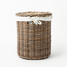 Load image into Gallery viewer, Rattan Laundry Baskets with Lids and Linen Inner Bag
