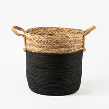 Load image into Gallery viewer, Black Bottom Basket Grass Top
