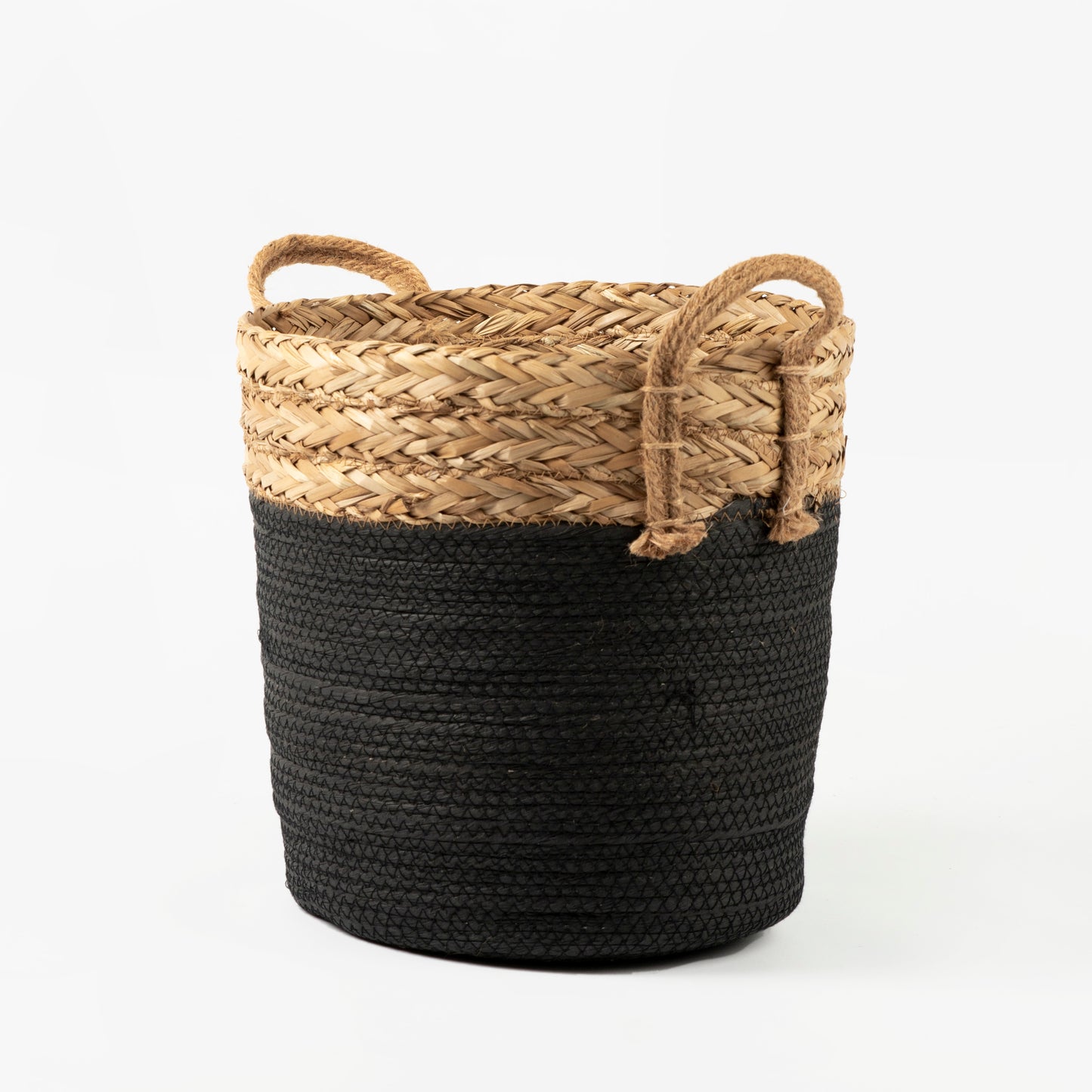 Black Bottom Basket Grass Top