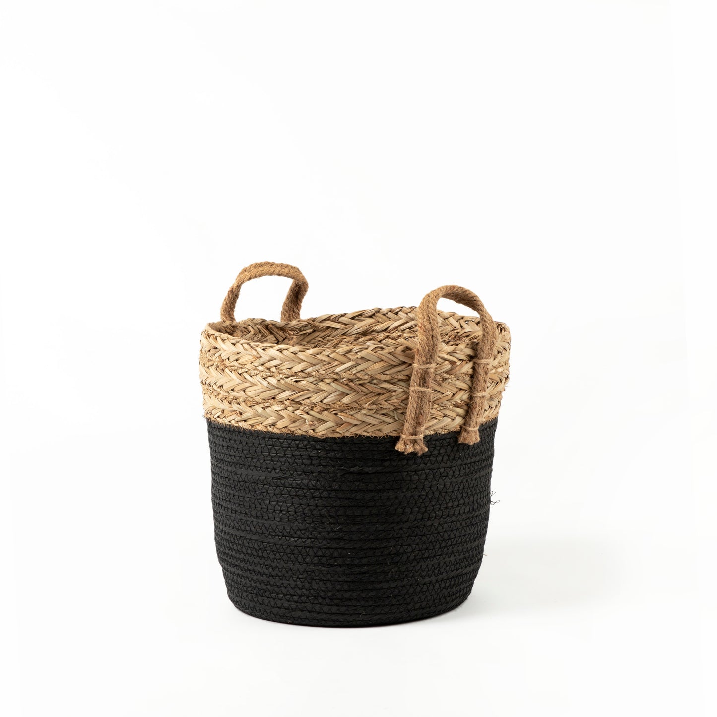 Black Bottom Basket Grass Top